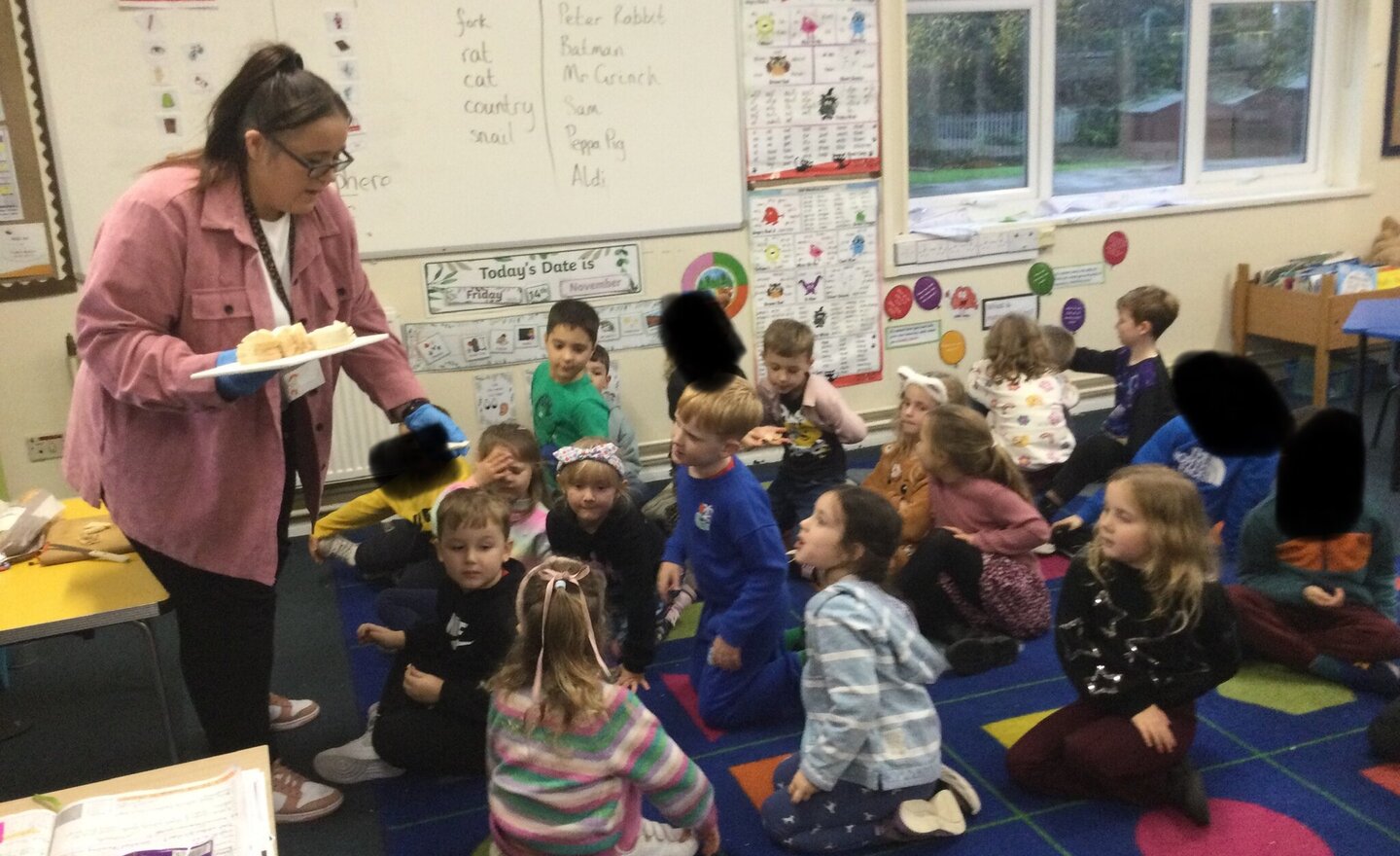 Image of Bread tasting.