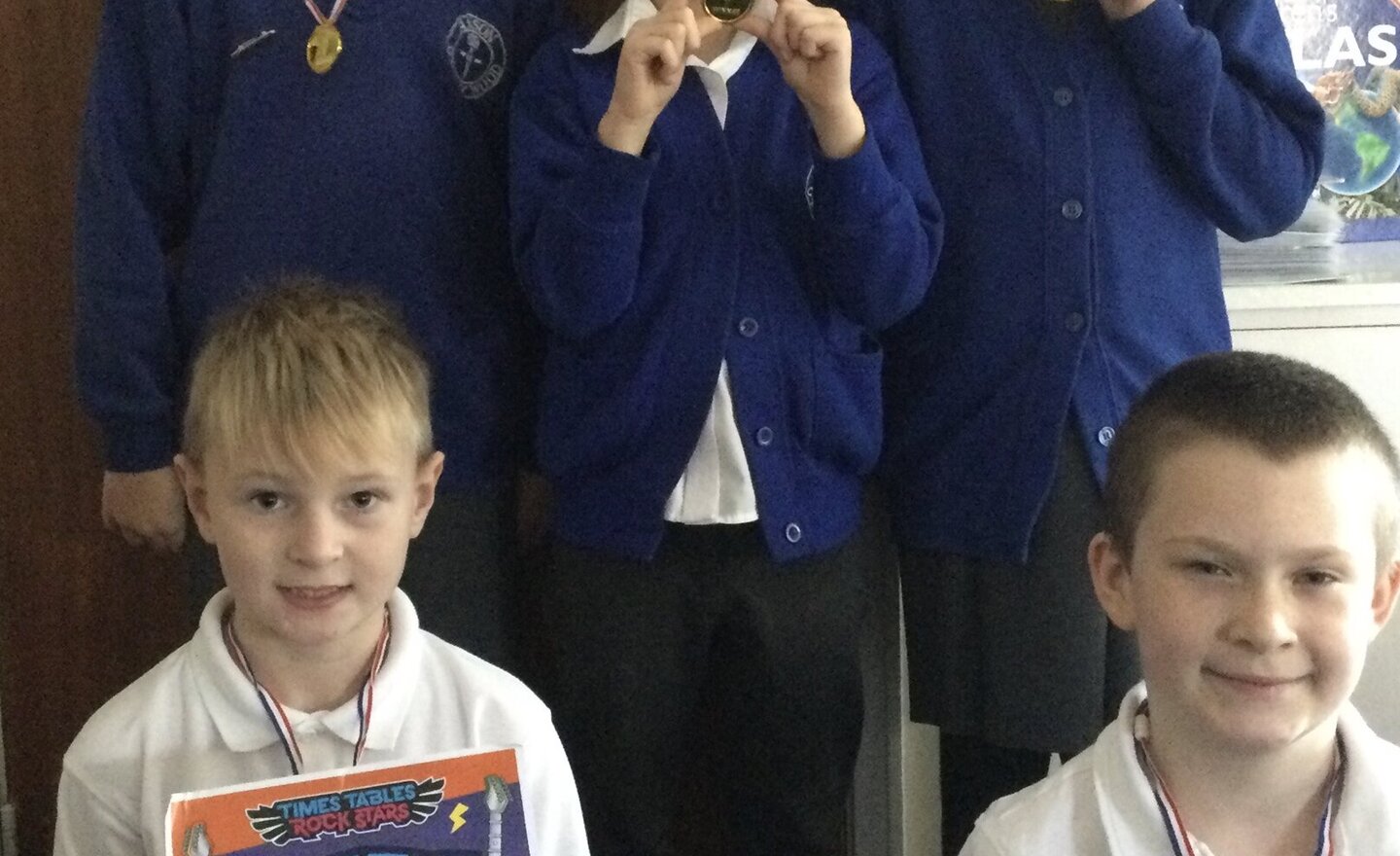 Image of Times tables rock stars champions! 