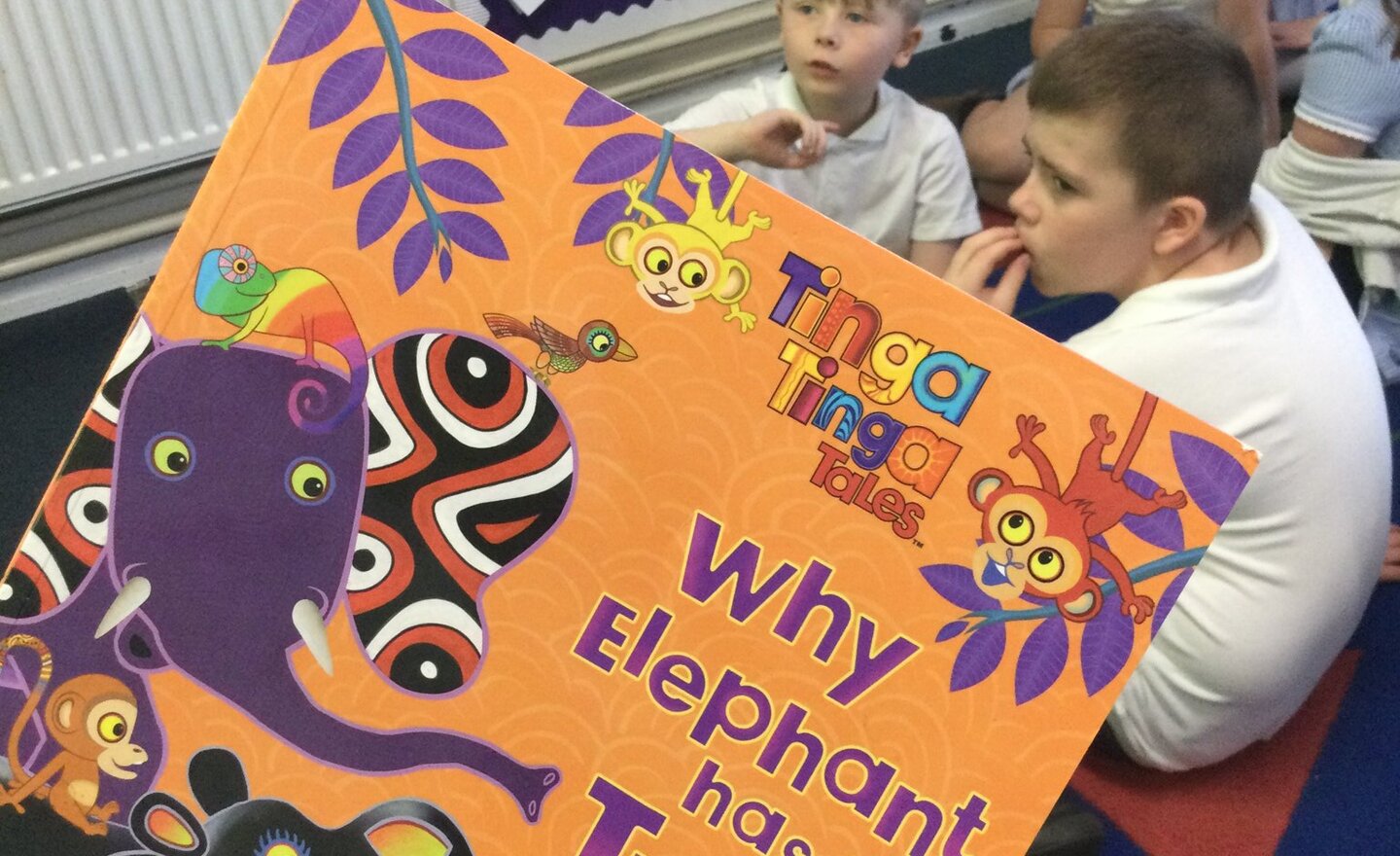 Image of Why Elephant has a Trunk!