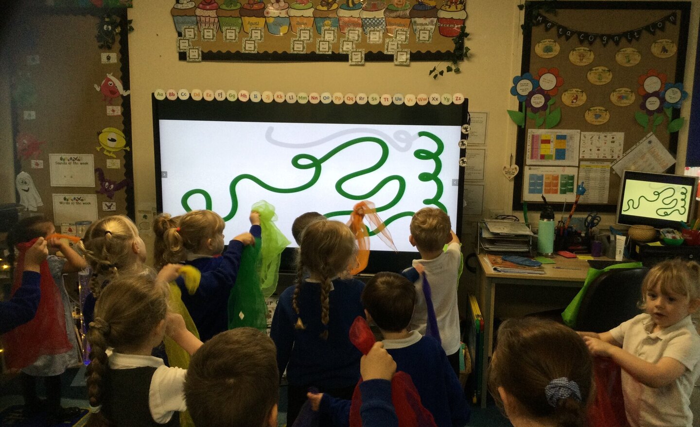 Image of Musical mindfulness in Class 1!