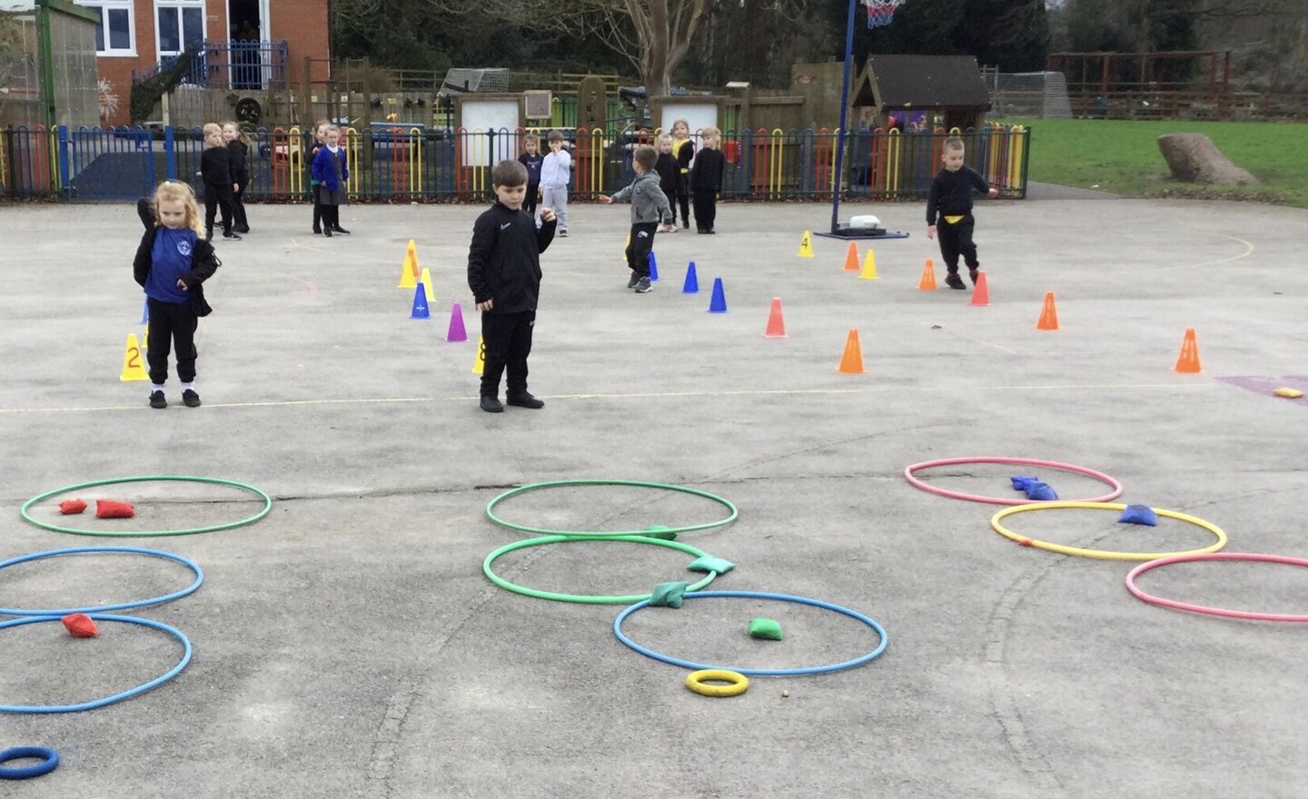 Image of What a fun PE lesson with Mrs Castell