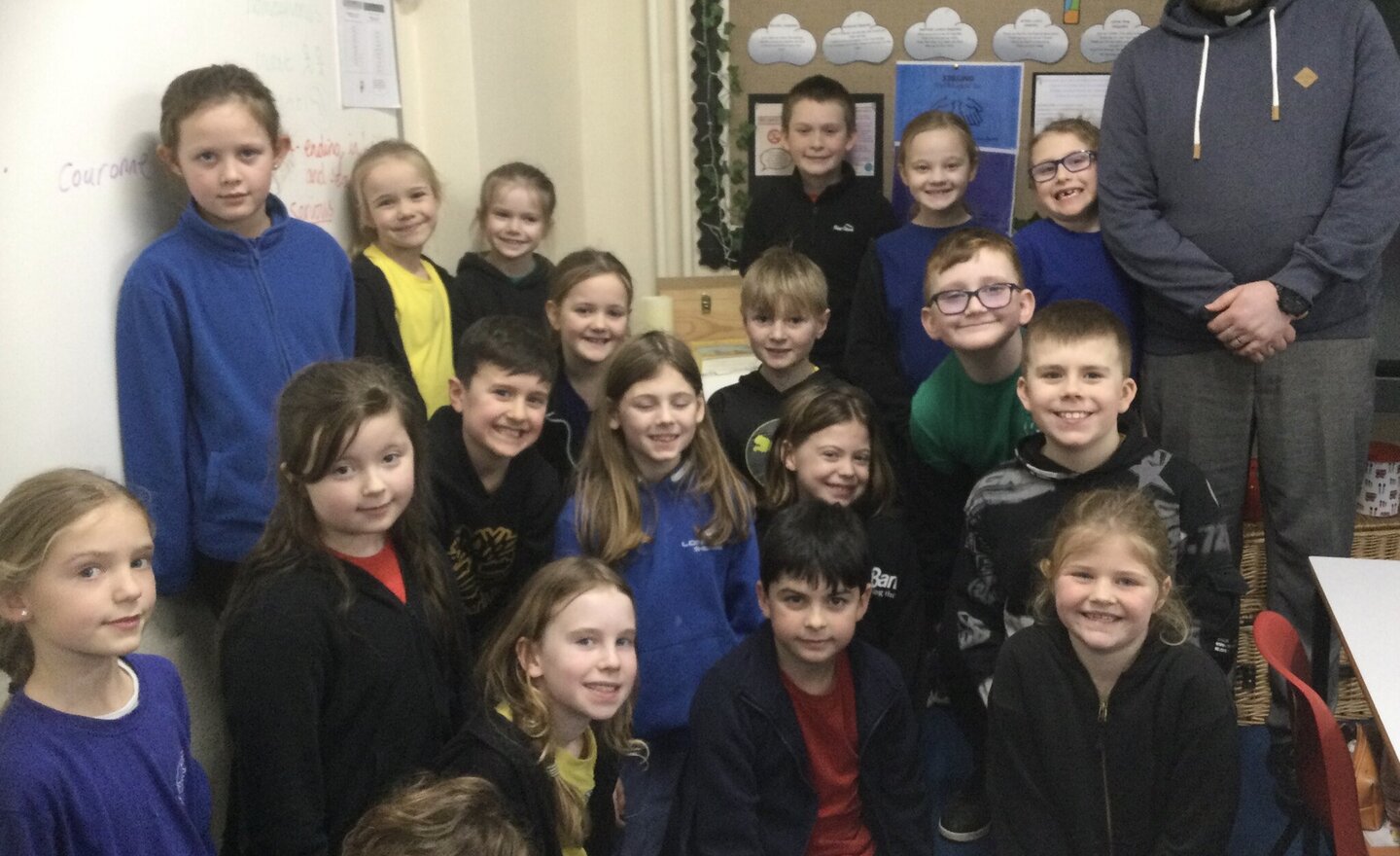 Image of A special visitor for our RE lesson