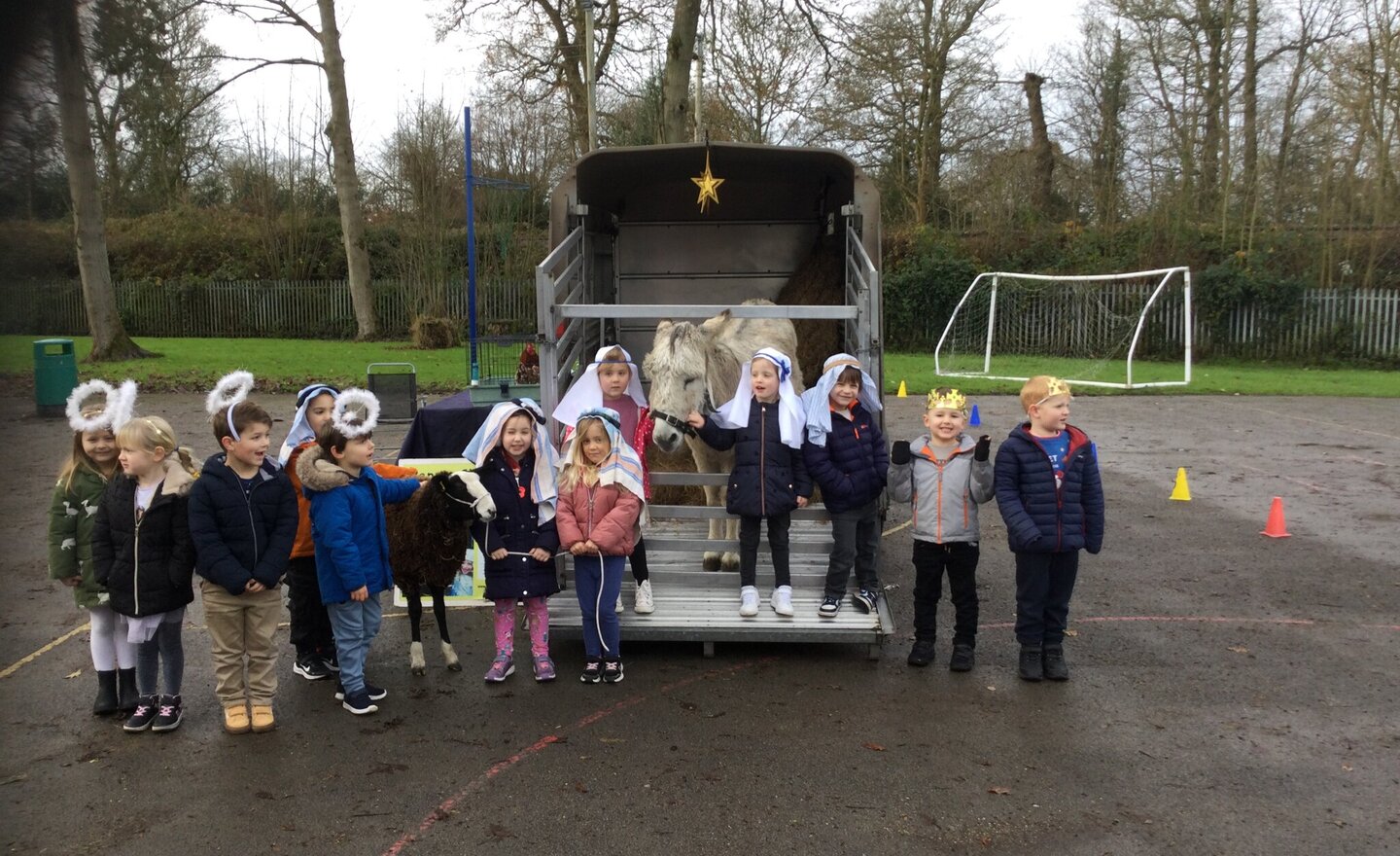 Image of Farm on Wheels Christmas Visit
