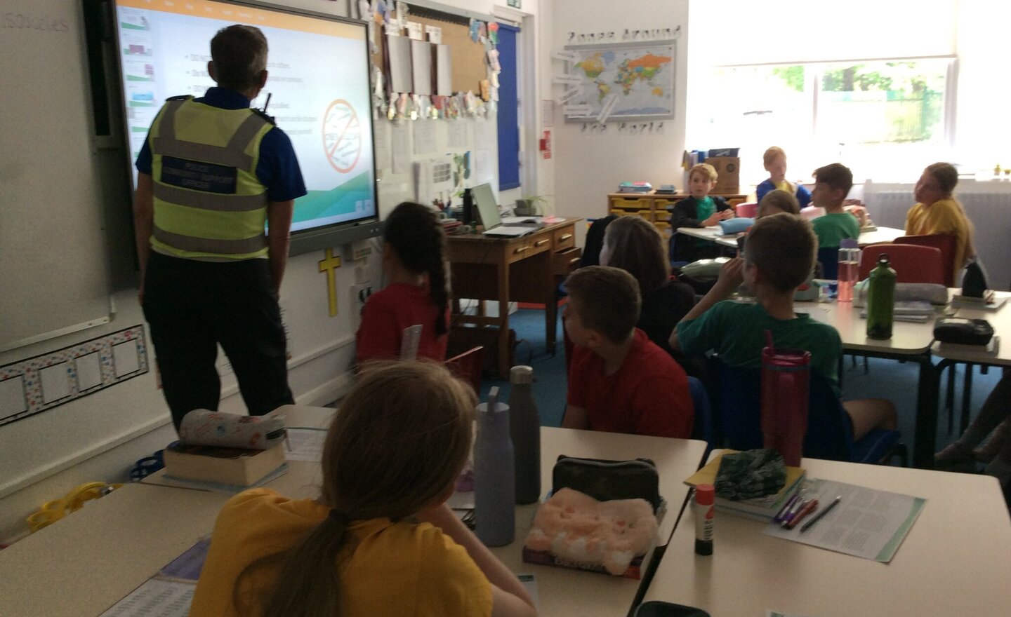 Image of PCSO Class 4 visit Summer 1 - Week 2