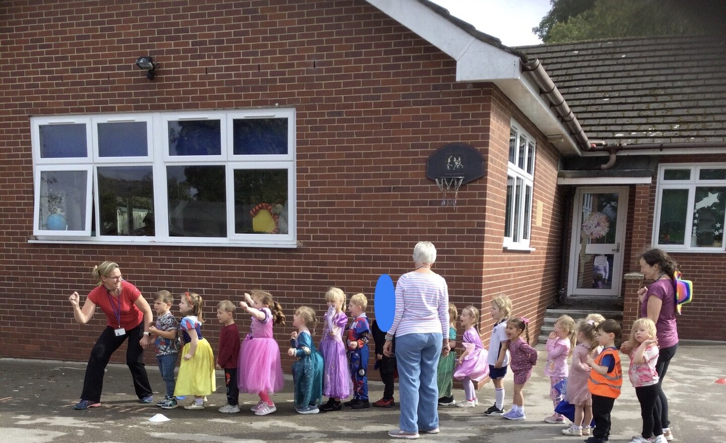 Image of What stars Class 1 were during our Fun Run!