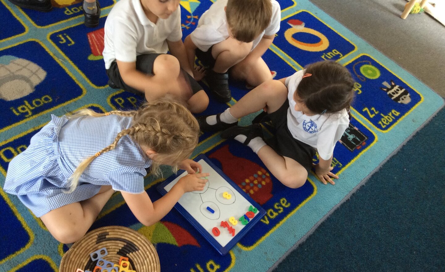 Image of Continuing to be amazing number explorers in Class 1!