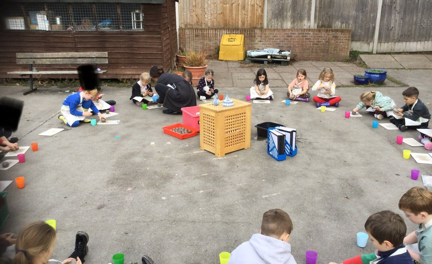 Image of Art- Wedgwood clay pot modelling