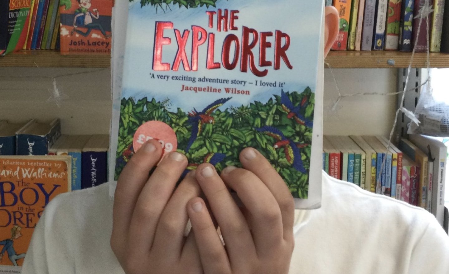 Image of First 5 Reads raffle winner of this half term 
