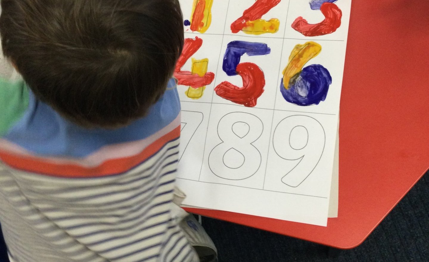 Image of Jasper Johns inspired artwork