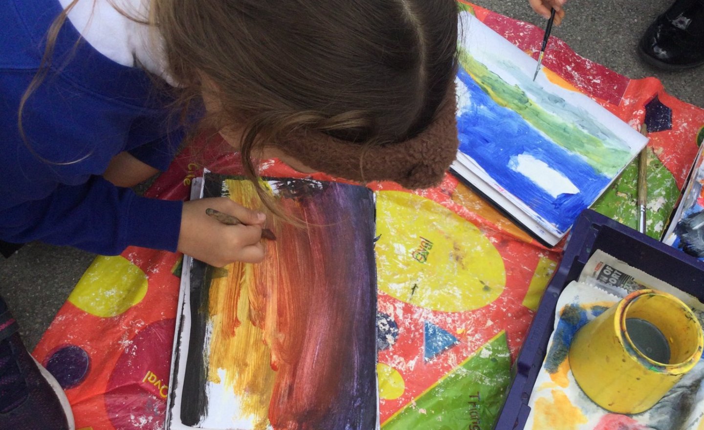 Image of Outdoor painting 