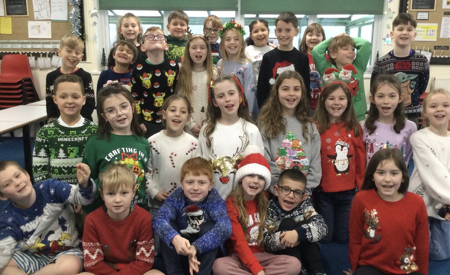 Image of Christmas jumper day 
