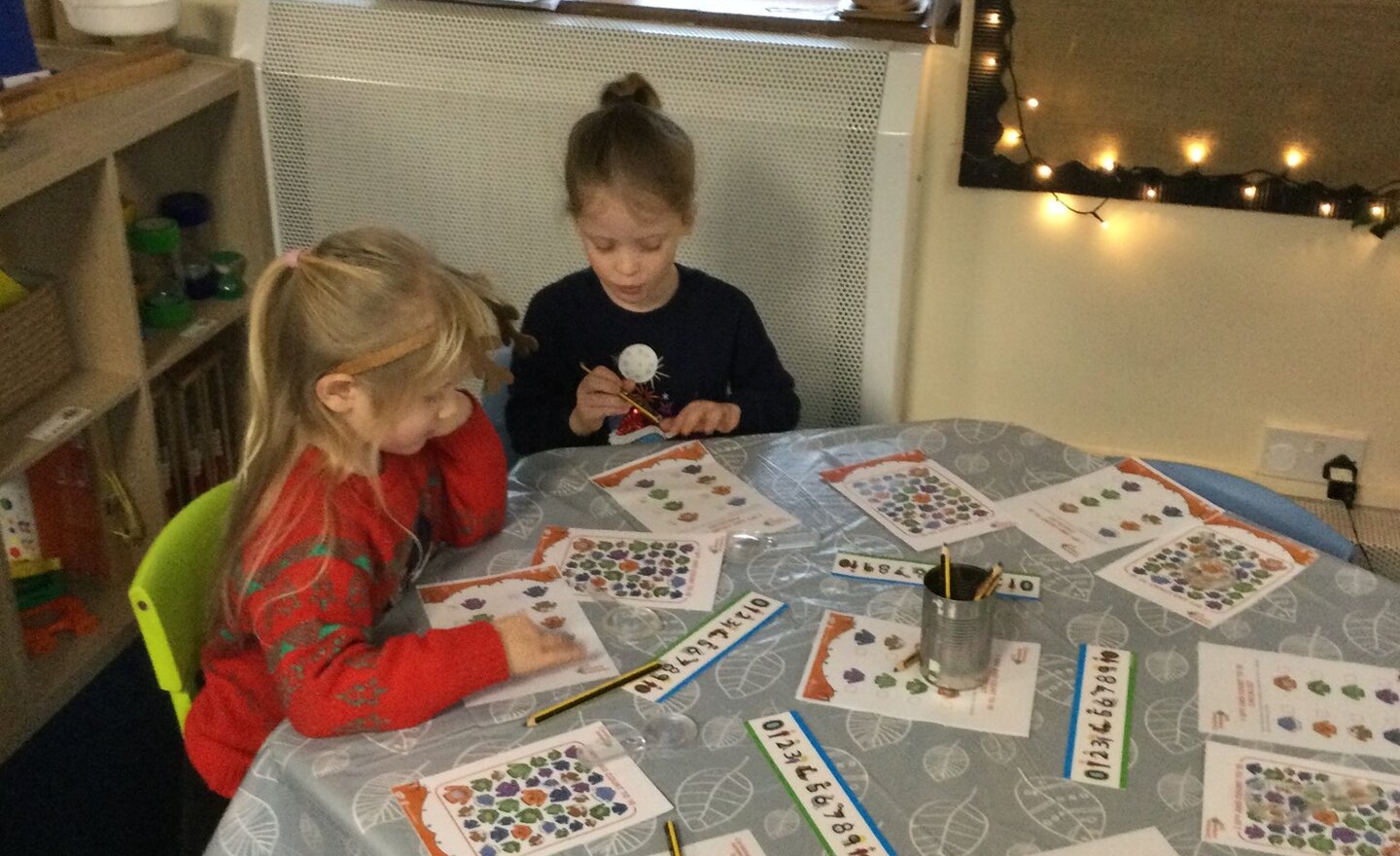 Image of Christmas Jumper Day Fun in Class 1