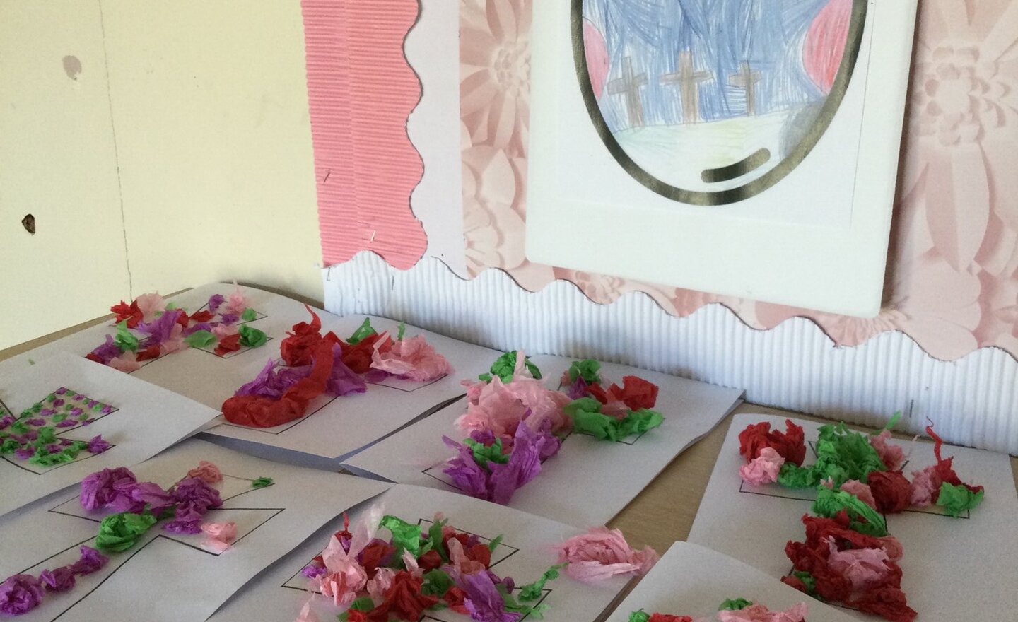 Image of Easter time here in class 2!