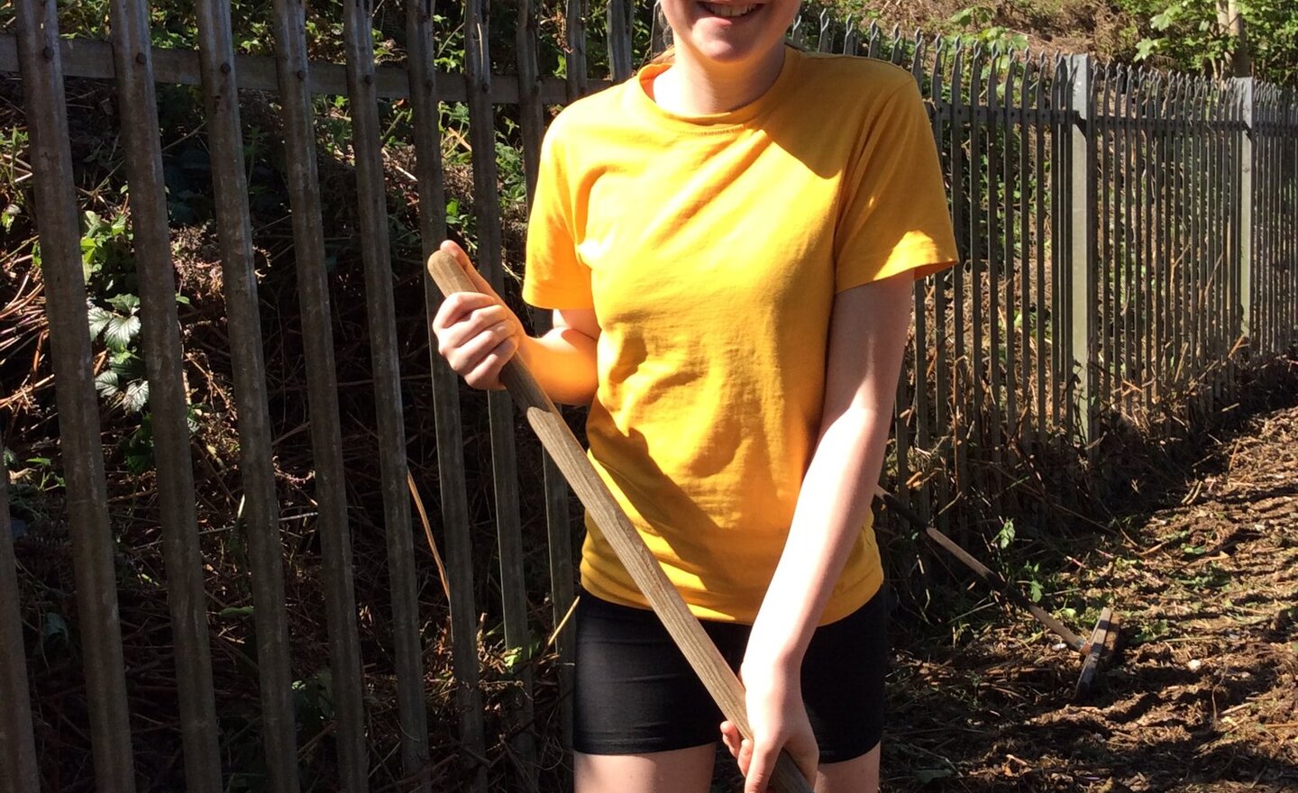 Image of Class 4 Gardening in the Sun