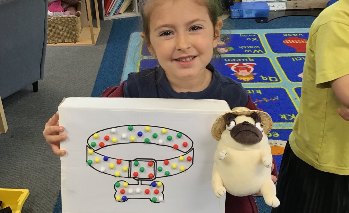 Image of Sharing our fabulous continuous provision with Pig the Pug
