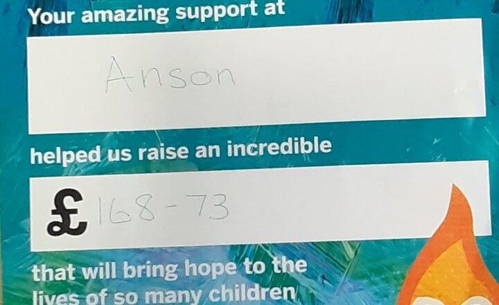 Image of A Thank You from The Children's Society - Christingle!!