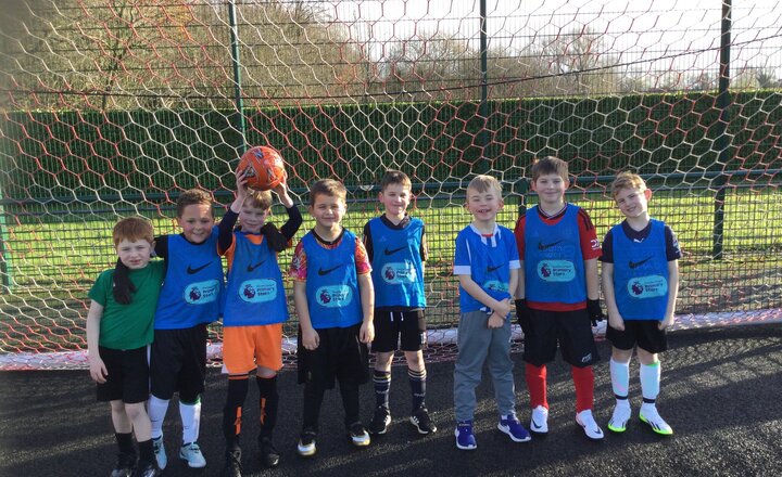 Image of Class 3 boys football tournament 