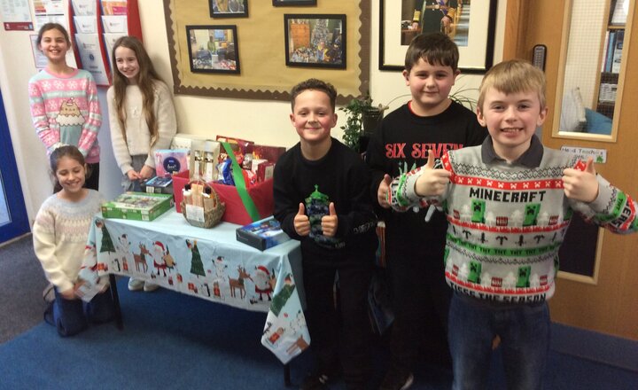 Image of Anson Christmas Fayre raffle 