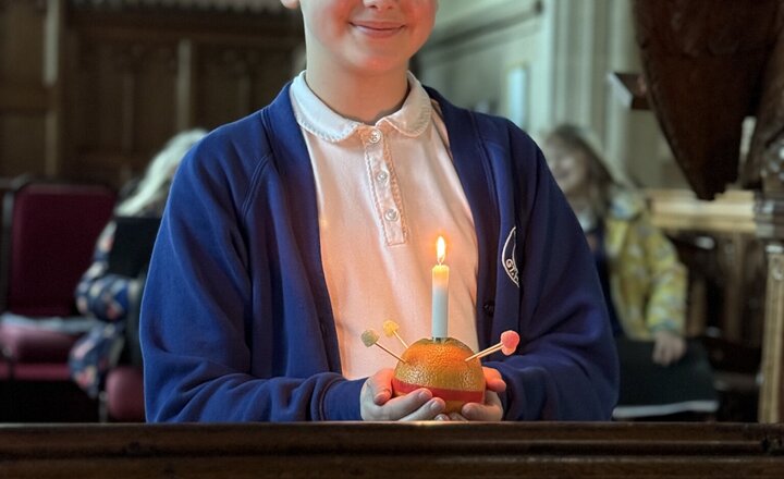 Image of Christingle Service in St Stephen's Church