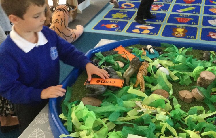 Image of Hide and Seek Fun in Class 1