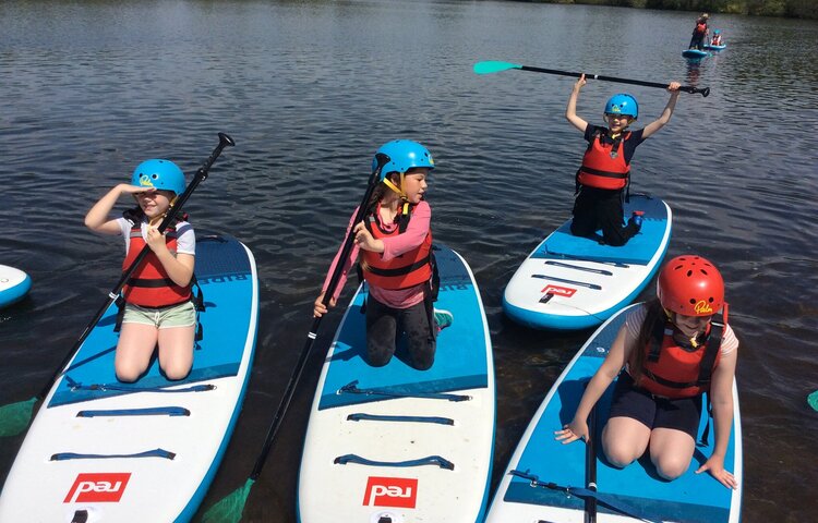 Image of Stand up Paddle Boarding with Group 2!