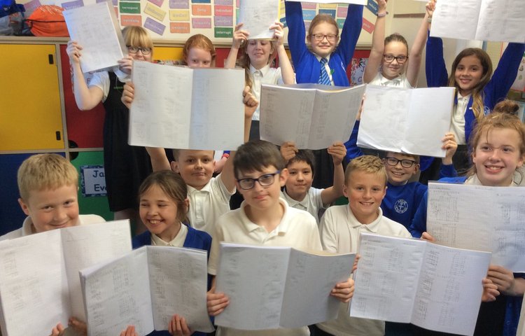 Image of Year 6 are Long Division Experts! 