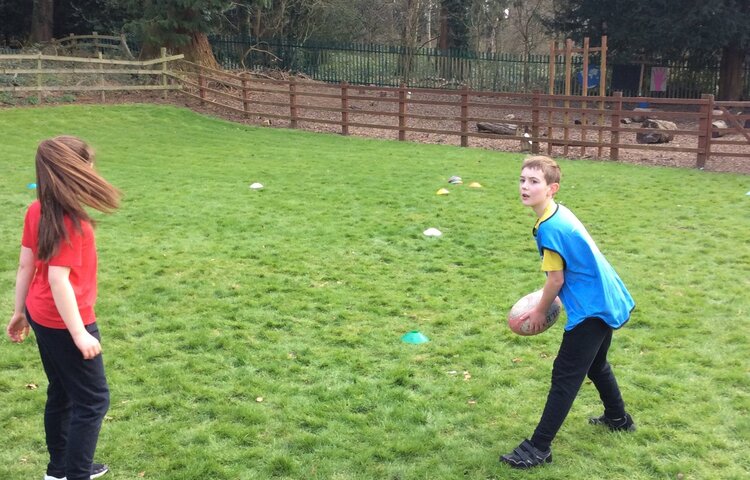 Image of Class 4 - Leicester Tigers - Touch Rugby