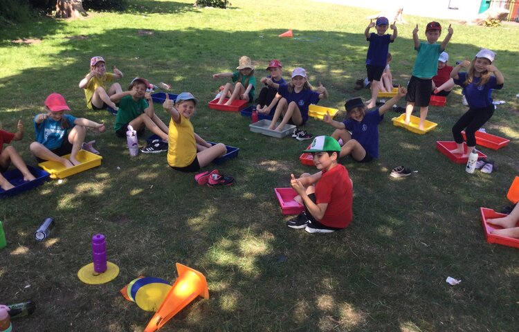 Image of Summer has officially arrived here in class 2!