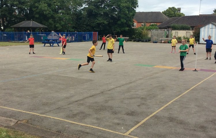 Image of Rounders Game in Class 3