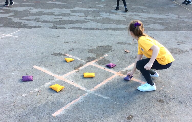 Image of Fun and games in P.E!