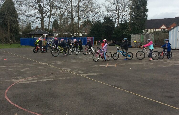 Image of Year 4 Bikeability Fun!