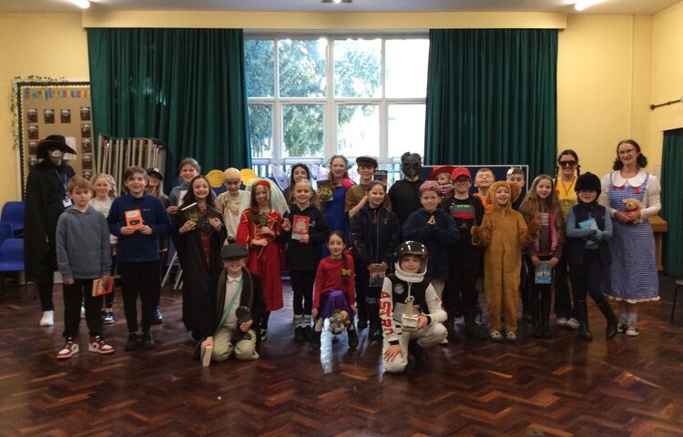 Image of Class 4 World Book Day 2025