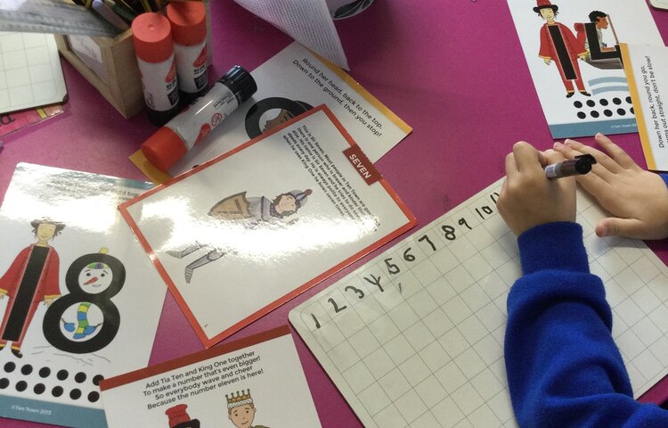 Image of Magic maths here in Class 2!