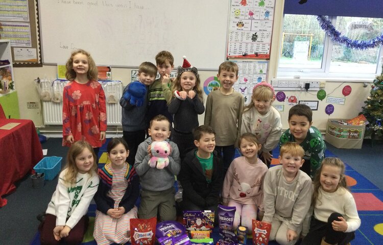 Image of Thank you Class 2 for your donations!