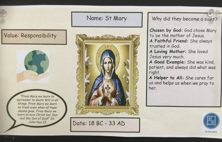 Image of New saint and value 
