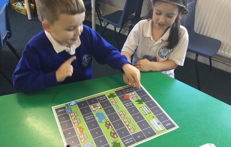 Image of Year 1 number bonds to 10