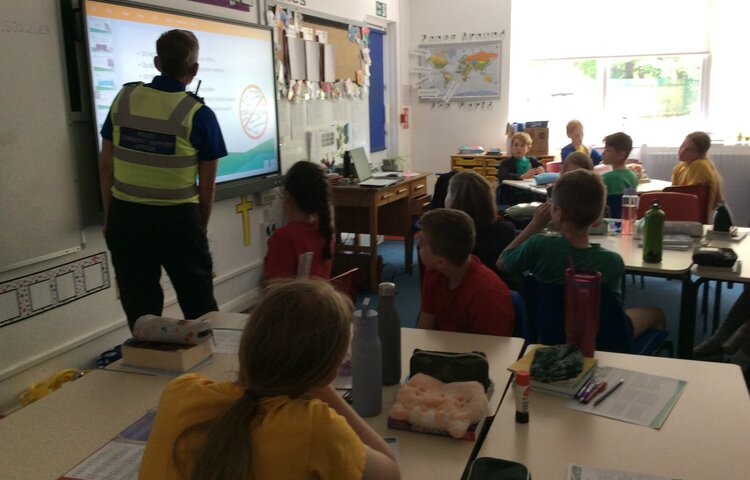 Image of PCSO Class 4 visit Summer 1 - Week 2