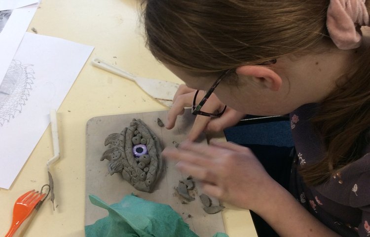 Image of Clay Creature Eyes!