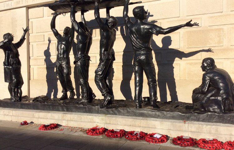 Image of Year 6 at the National Memorial Arboretum