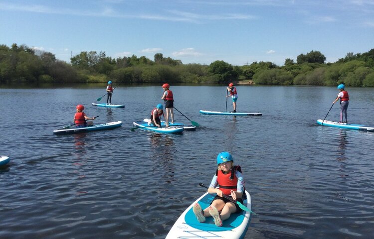 Image of Team 1 Paddle boarders 