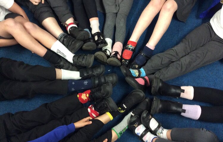 Image of Odd Socks day to launch Anti Bullying week