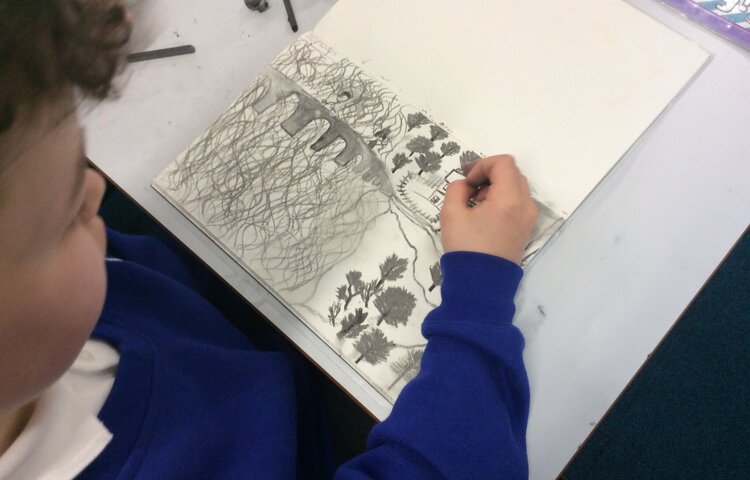 Image of Artwork inspired by Lowry