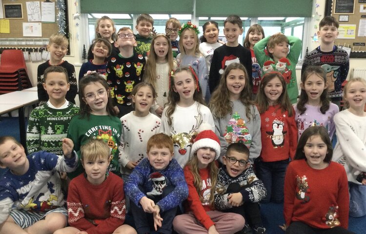 Image of Christmas jumper day 