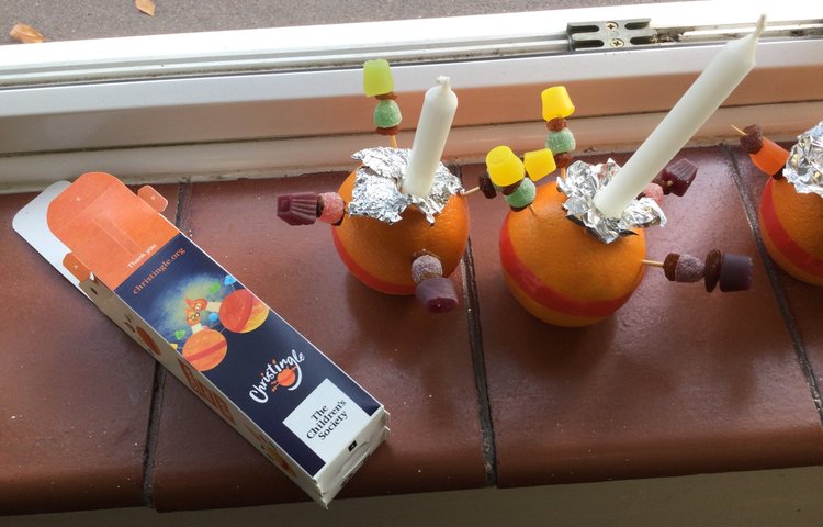 Image of Christingle time!