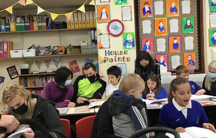 Image of Parents and carers in Class 4