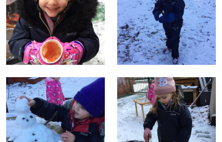 Image of Snow at Under 5's!