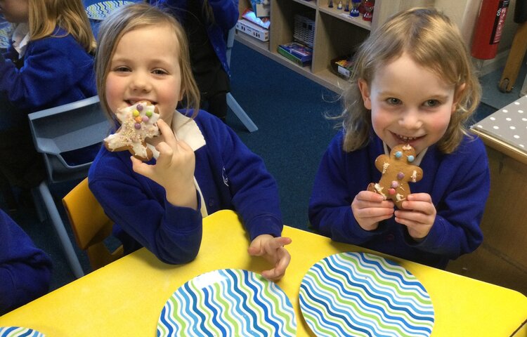 Image of Gingerbread baking