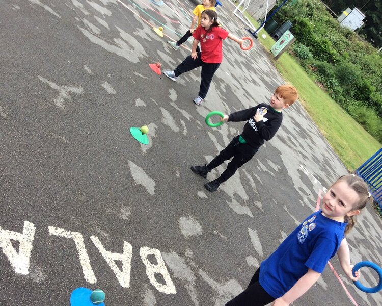 Image of Sports day in Class 1