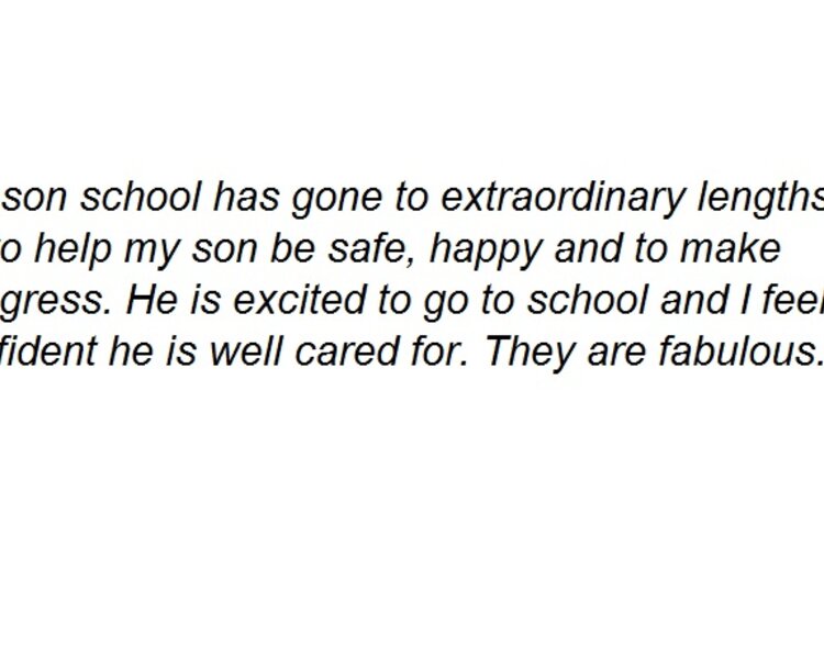 Image of Parent Testimonials