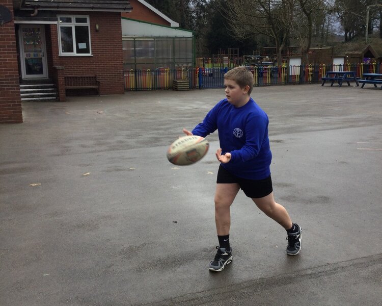 Image of Class 4 tag rugby